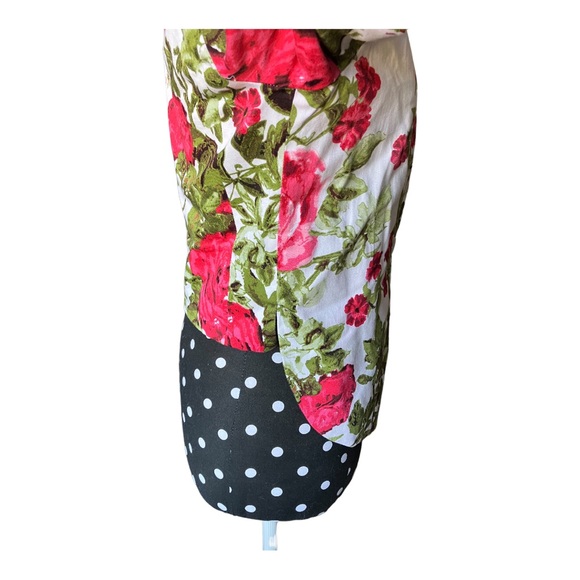 Alicia + Megan Floral Reverse Crop Jacket/Blazer Women Size Small - Picture 3 of 6